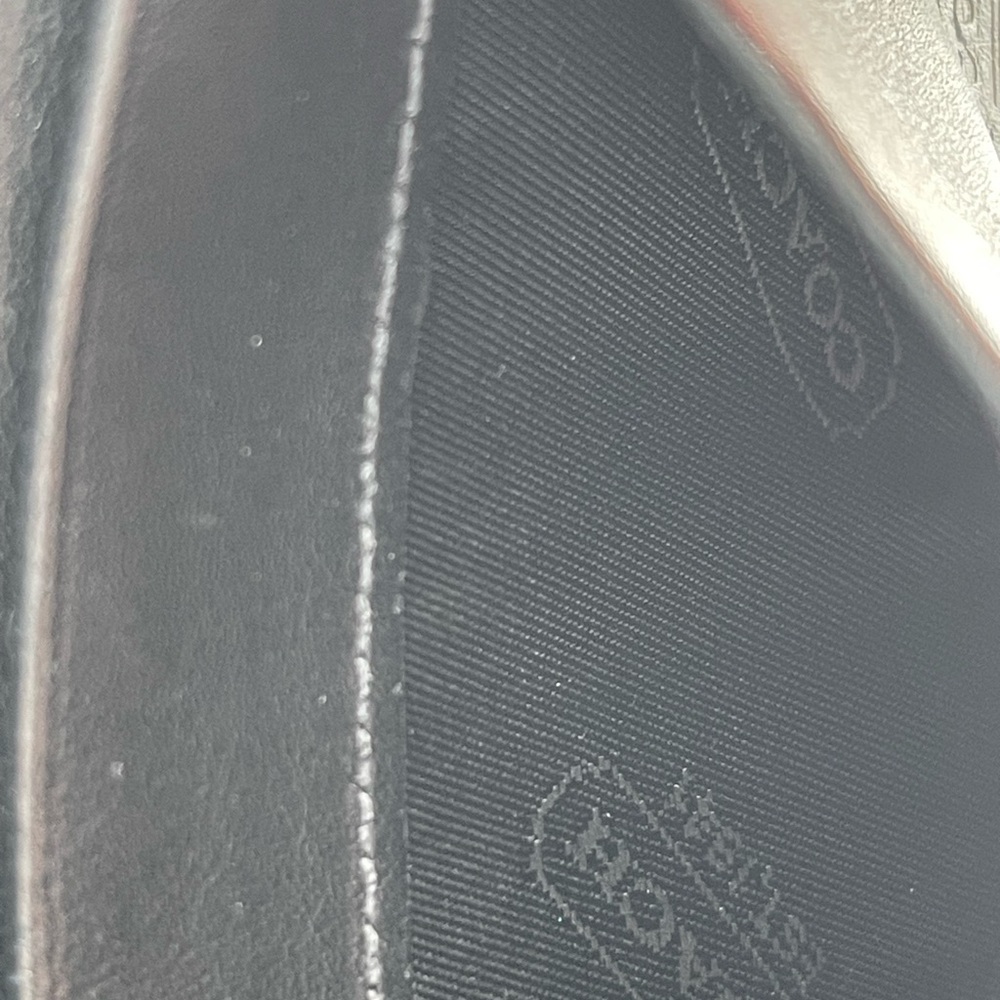 Coach Black Embossed Leather Wallet - Picture 9 of 10